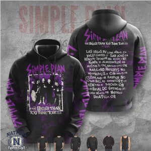 Simple Plan The Bigger Than You Think Tour T Shirt