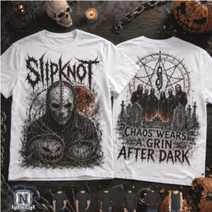 Slipknot Chaos Wears A Grin Halloween Metal Band T Shirt