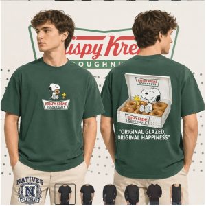 Snoopy Krispy Kreme Donuts Original Glazed Happy T Shirt