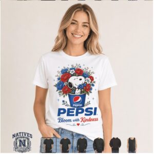 Snoopy Pepsi Refresh World Bloom Kindness T Shirt