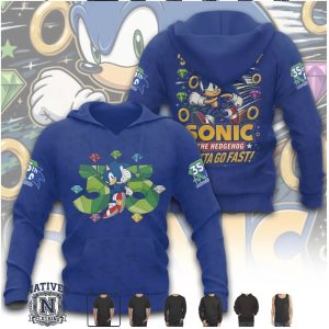 Sonic The Hedgehog 35th Anniversary Gem Collector T Shirt