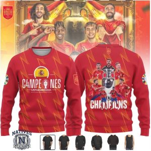 Spain Euro 2024 Champions Team Players T Shirt