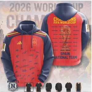 Spain National Soccer Team 2026 World Cup Champions T Shirt