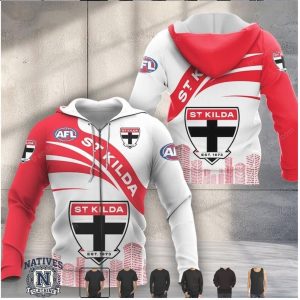 St Kilda Saints AFL City Skyline Apparel
