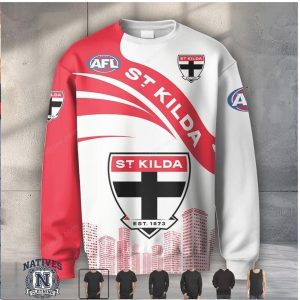 St Kilda Saints AFL City Skyline Apparel