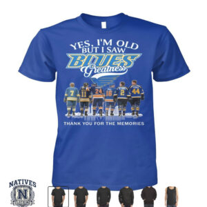 St. Louis Blues Hockey Team Vintage Legend Players T Shirt