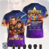 Star Trek 60th Anniversary Spaceship Galaxy Graphic T Shirt Star Trek 60th Anniversary Spaceship Galaxy Graphic T Shirt