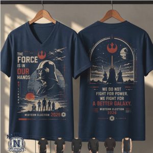 Star Wars Darth Vader Force Midterm Election Graphic T Shirt