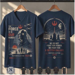 Star Wars Darth Vader The Force Is In Our Hands T Shirt