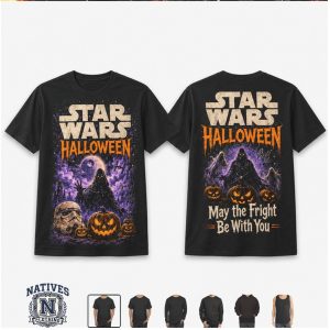 Star Wars Emperor May The Fright Be With You Halloween T Shirt