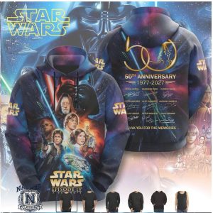 Star Wars Episode IV 50th Anniversary Commemorative Hoodie