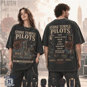 Stone Temple Pilots 90s Alt Rock Grunge Band Music T Shirt