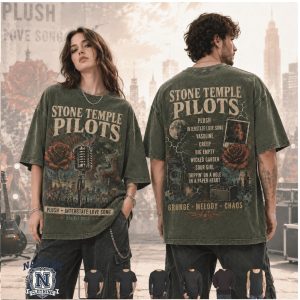 Stone Temple Pilots 90s Alt Rock Grunge Band Music T Shirt