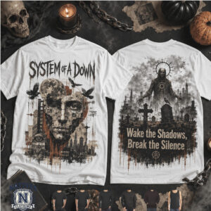 System Of A Down Goth Rock Gothic Reaper T Shirt