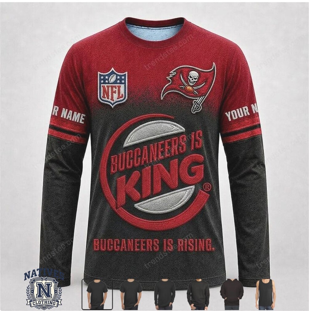 Tampa Bay Buccaneers Custom Name Football Fan Apparel Hoodie Shirt Tampa Bay Buccaneers Custom Name Football Fan Apparel Hoodie Shirt