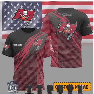 Tampa Bay Buccaneers Custom Name Personalized Football T Shirt