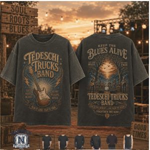 Tedeschi Trucks Band Keep The Blues Alive Concert Tour T Shirt