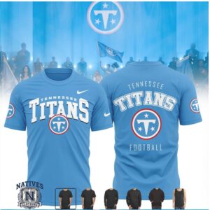 Tennessee Titans Football Team Logo Graphic T Shirt