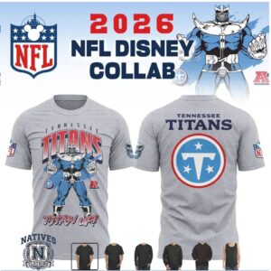 Tennessee Titans Thanos NFL Marvel T Shirt