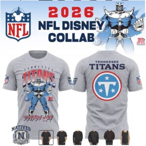 Tennessee Titans Thanos NFL Marvel T Shirt