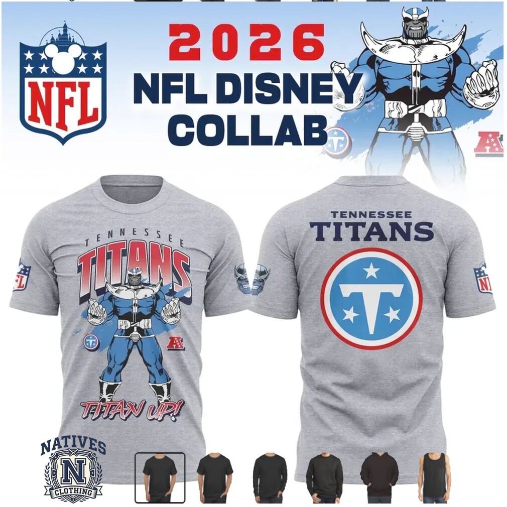 Tennessee Titans Thanos NFL Marvel T Shirt Tennessee Titans Thanos NFL Marvel T Shirt