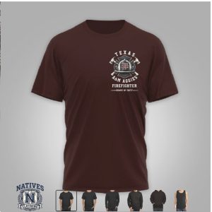Texas A&M Aggies Firefighter Helmet Built For The Fire T Shirt