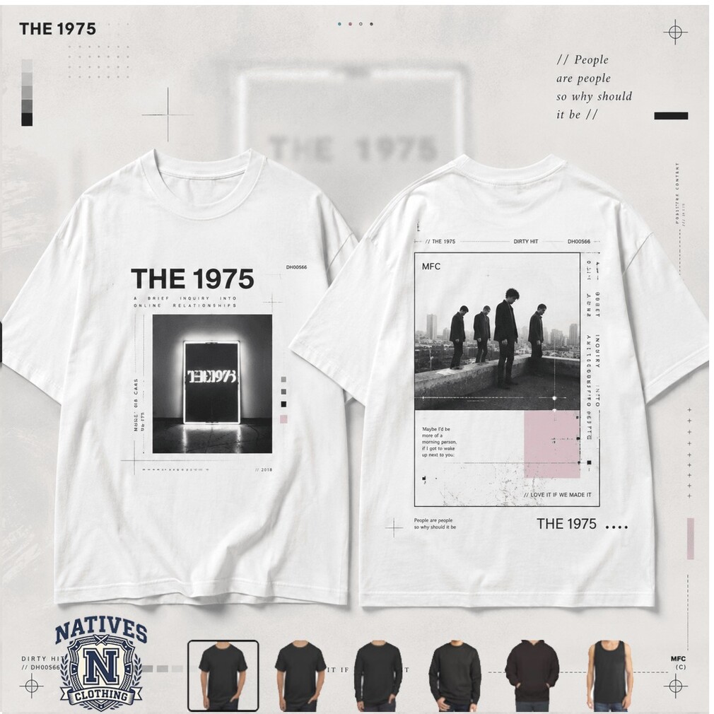 The 1975 Indie Pop Aesthetic Minimalist Relationship T Shirt The 1975 Indie Pop Aesthetic Minimalist Relationship T Shirt
