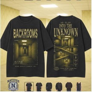 The Backrooms No Clip Unknown Liminal Space Horror T Shirt