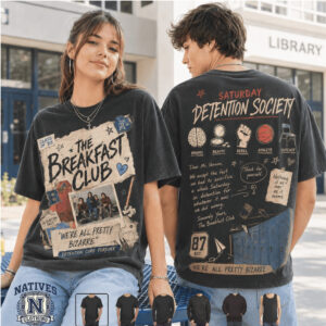 The Breakfast Club Saturday Detention Society 1985 Vintage T Shirt