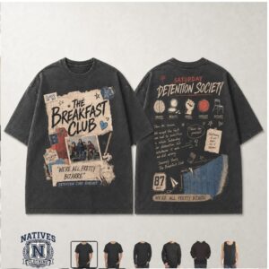 The Breakfast Club Saturday Detention Society 1985 Vintage T Shirt
