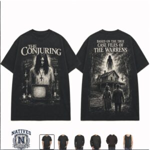 The Conjuring True Case Files Warrens Haunted House Horror T Shirt