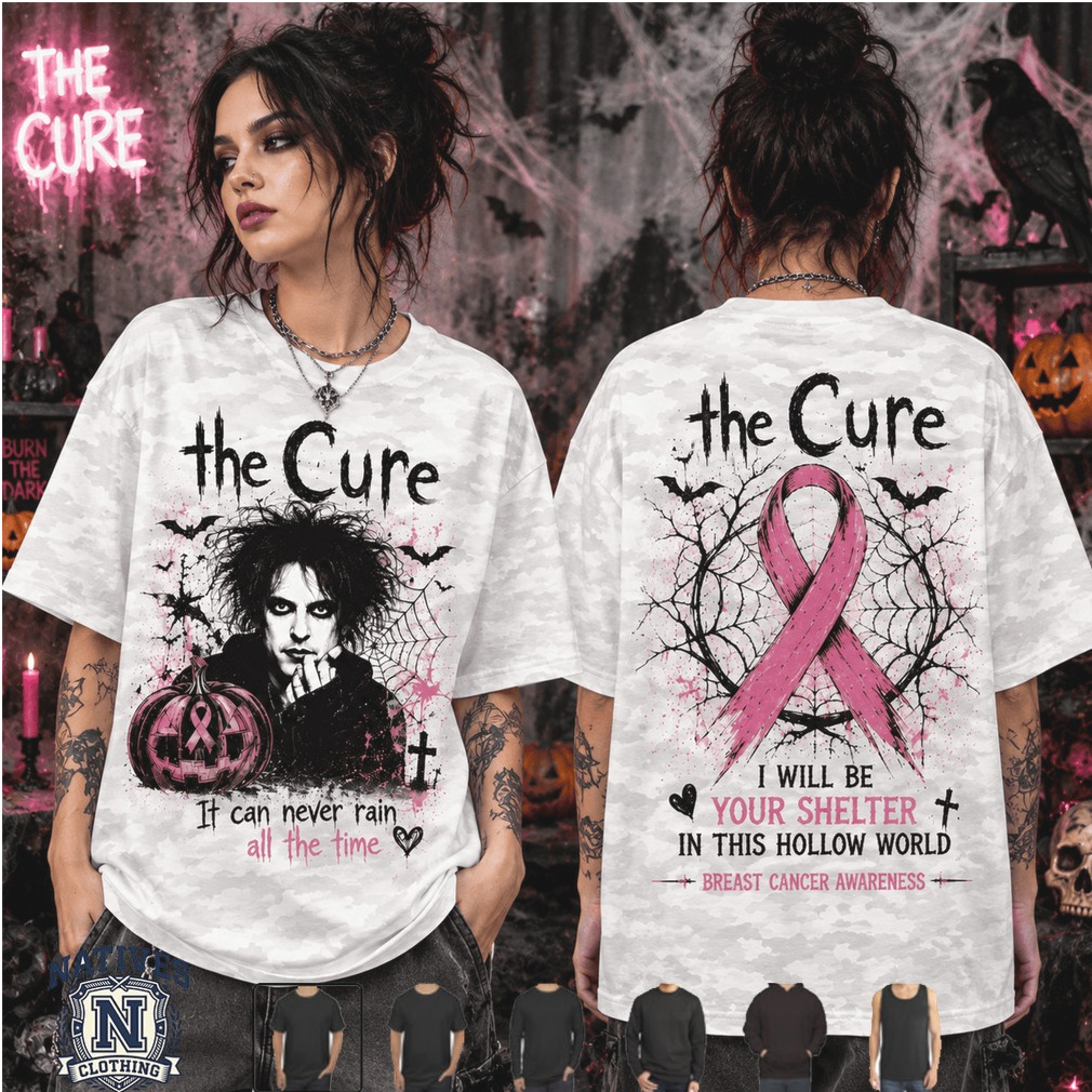 The Cure Breast Cancer Awareness Gothic Vintage T Shirt The Cure Breast Cancer Awareness Gothic Vintage T Shirt