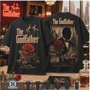 The Godfather Classic Mafia Movie New York Vintage T Shirt