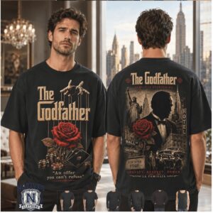 The Godfather Classic Mafia Movie New York Vintage T Shirt