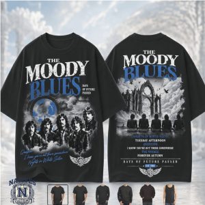 The Moody Blues Days Of Future Passed Album Vintage Band T Shirt