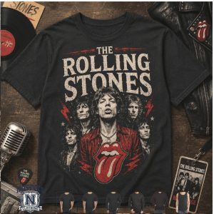 The Rolling Stones Band Classic Rock Vintage Graphic T Shirt