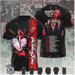 The Rolling Stones Hackney Diamonds Tour 2024 Band Photo T Shirt
