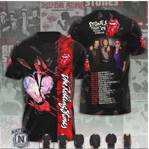 The Rolling Stones Hackney Diamonds Tour 2024 Band Photo T Shirt