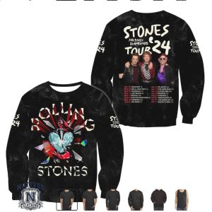 The Rolling Stones Hackney Diamonds Tour 2024 Graphic T Shirt