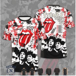 The Rolling Stones Hackney Diamonds Tour 24 Band T Shirt