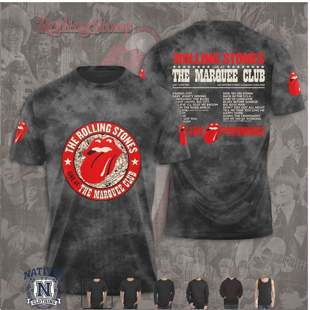 The Rolling Stones Live At The Marquee Club Vintage T Shirt The Rolling Stones Live At The Marquee Club Vintage T Shirt