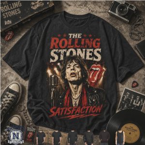 The Rolling Stones Rocker Satisfaction Vintage T Shirt