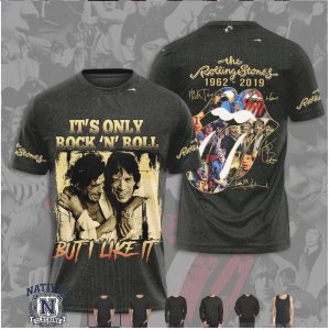The Rolling Stones Vintage Rock And Roll Band Graphic T Shirt