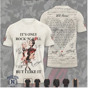 The Rolling Stones Wild Horses Rock And Roll Graphic T Shirt