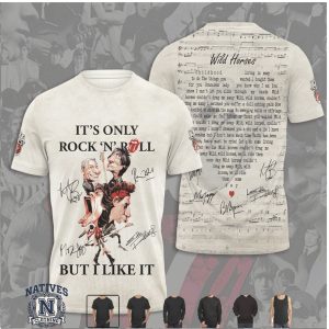 The Rolling Stones Wild Horses Rock And Roll Graphic T Shirt