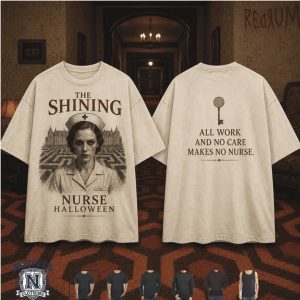The Shining Nurse Room 237 Horror Movie Overlook Hotel Halloween T Shirt