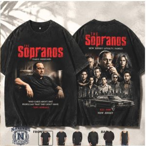 The Sopranos New Jersey Loyalty Family Vintage T Shirt