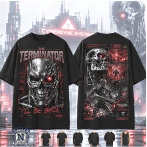 The Terminator T 800 Cyberdyne Systems Future War T Shirt