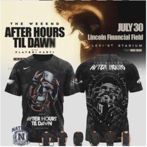 The Weeknd After Hours Til Dawn Tour Concert T Shirt