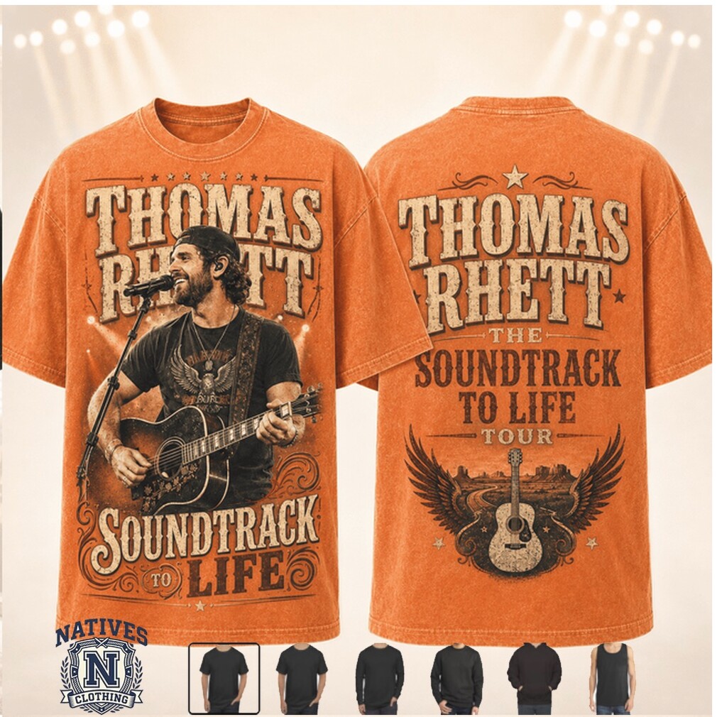 Thomas Rhett Soundtrack To Life Country Concert T Shirt Thomas Rhett Soundtrack To Life Country Concert T Shirt